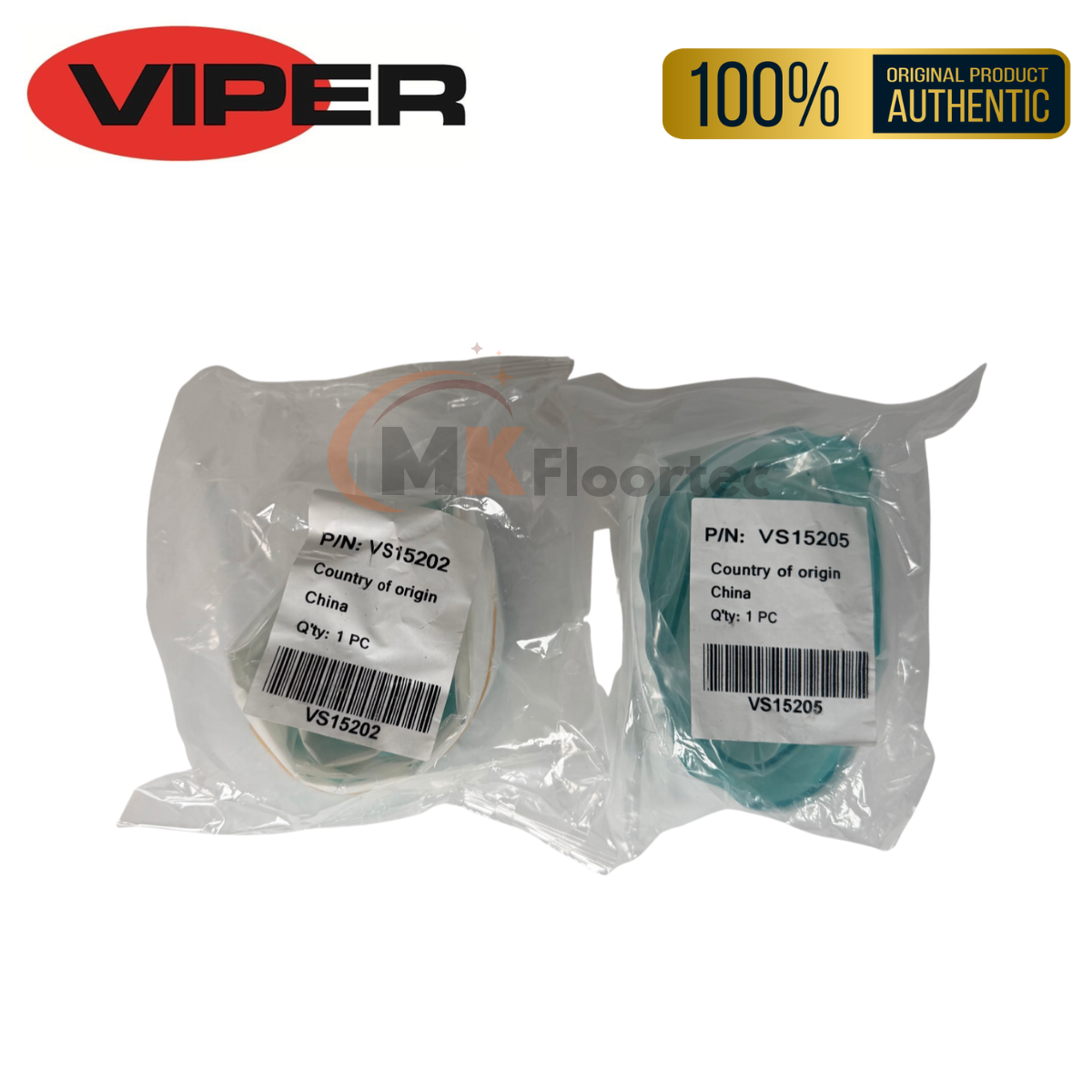 Viper AS4325B & AS4335C Squeegee Blade Set – Blue Polyurethane (VS15202 & VS15205)