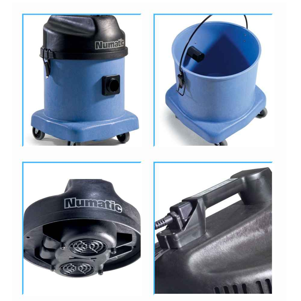 Numatic WVD570 Industrial Vacuum Cleaner Wet & Dry Twin Motor