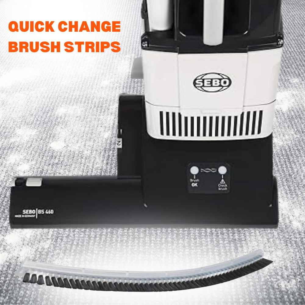 SEBO BS460 Upright Vacuum Cleaner - Commercial Grade 91090GB