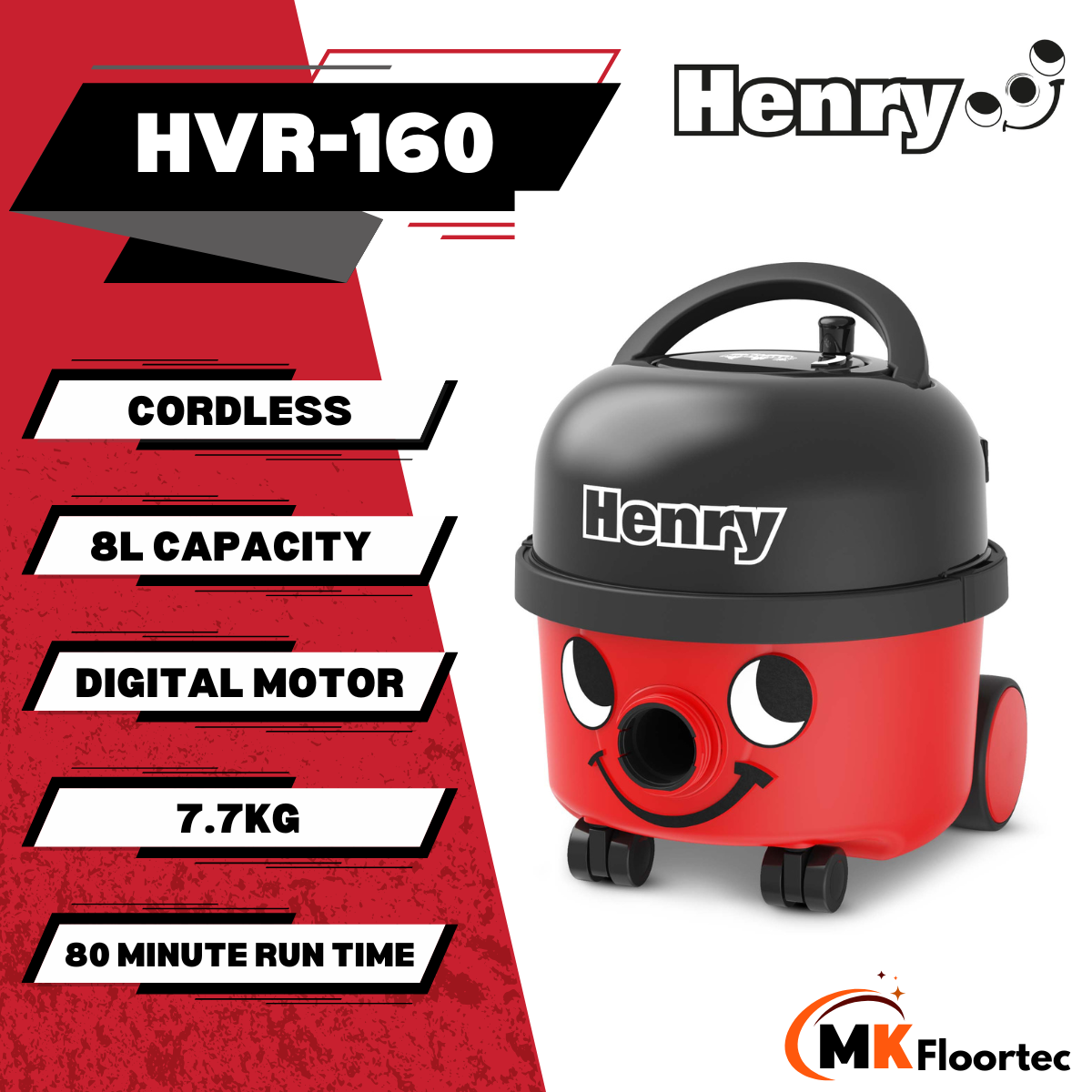 Henry Hoover Vacuum Cleaner - HVR 160-11