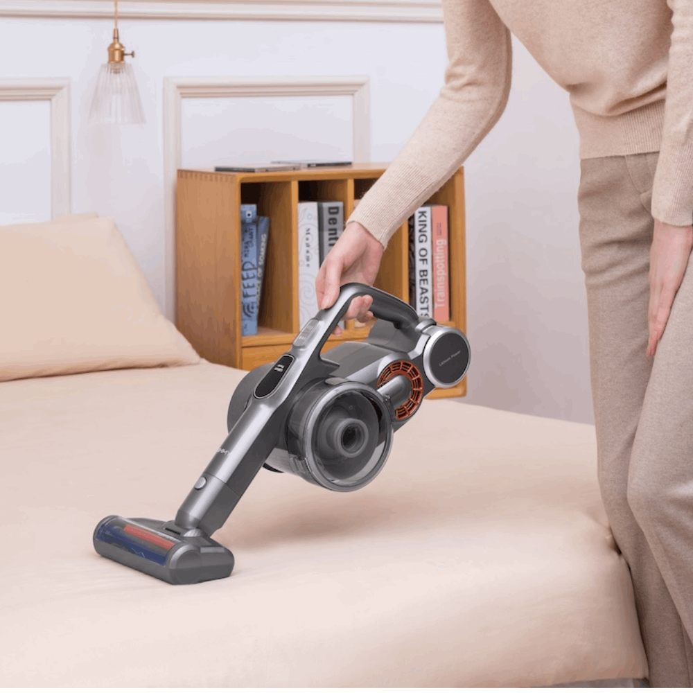 jimmy h9 pro cordless stick vacuum cleaner with motorised turbo brush attachment tool for stairs and upholstery