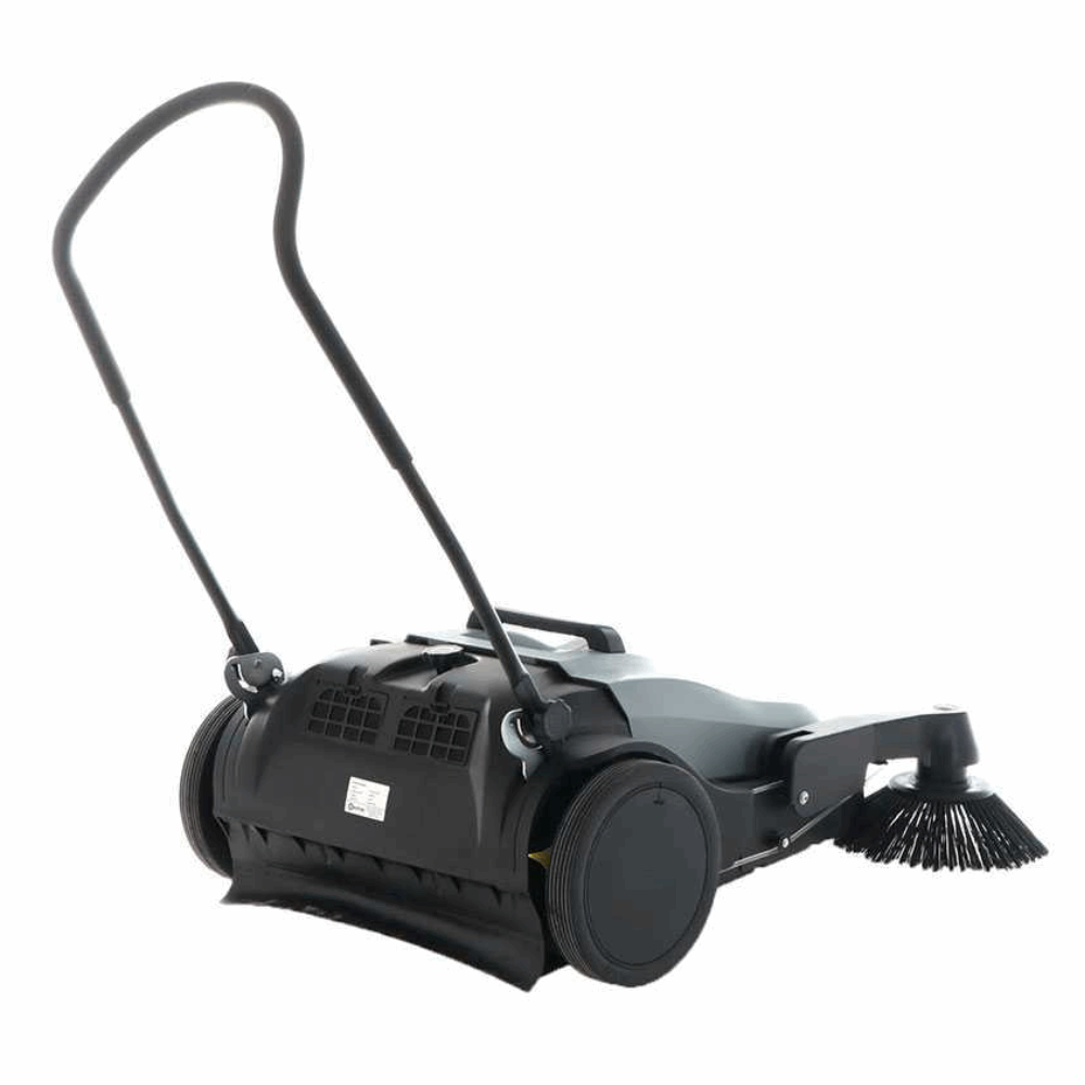 Nilfisk SW250 920 manual push-along floor sweeper with adjustable handle
