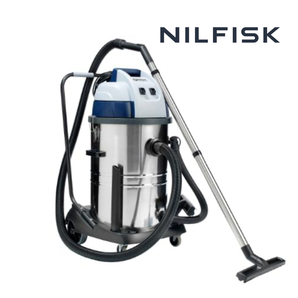 Nilfisk VL100-75 wet and dry vacuum cleaner with 2 motors 50000361