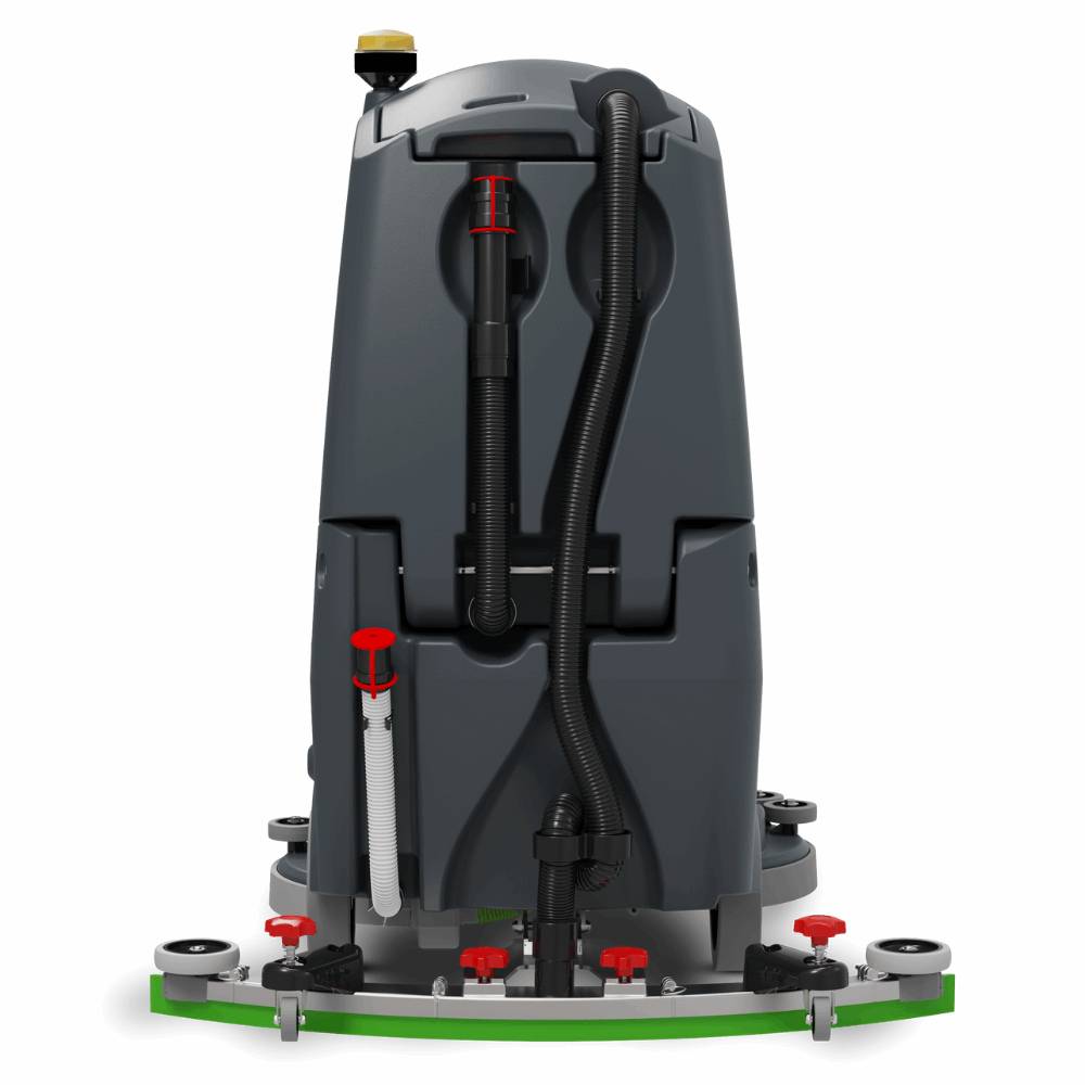 Numatic CRL8072 ride on scrubber dryer with 80 litre capacity