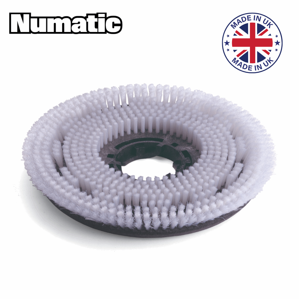 Numatic 606550 550mm nyloscrub soft shampoo brush for carpets and delicate hard floor cleaning 20-inch