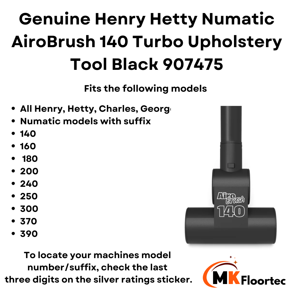 numatic Henry Hetty hoover stair and upholstery turbo brush 907475