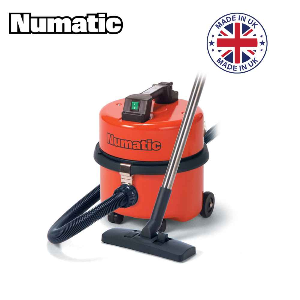 Numatic NQS250B All Steel Commercial Cylinder Vacuum Cleaner