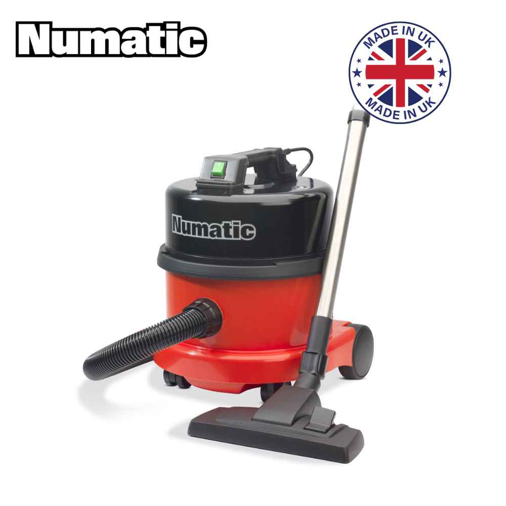 Numatic NVQ240 Commercial Vacuum Cleaner With Steel Head