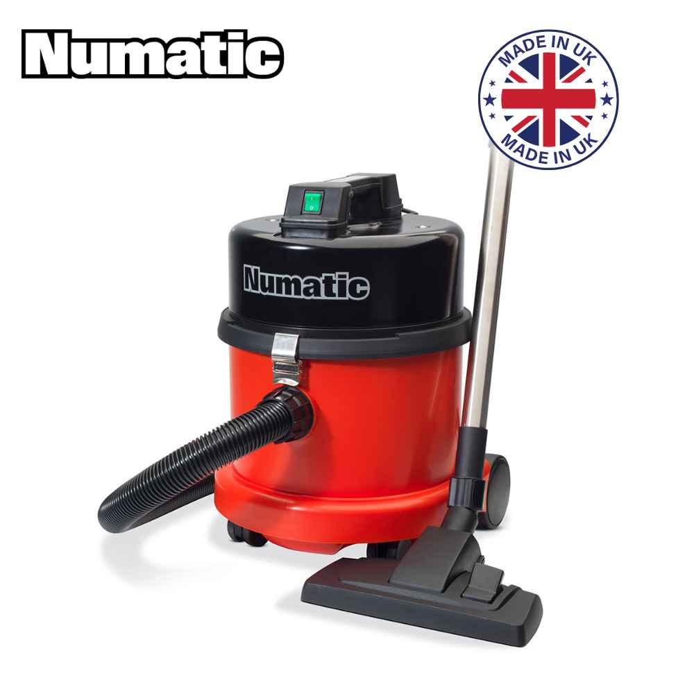 Numatic NVQ370 Commercial Vacuum Cleaner With Steel Head