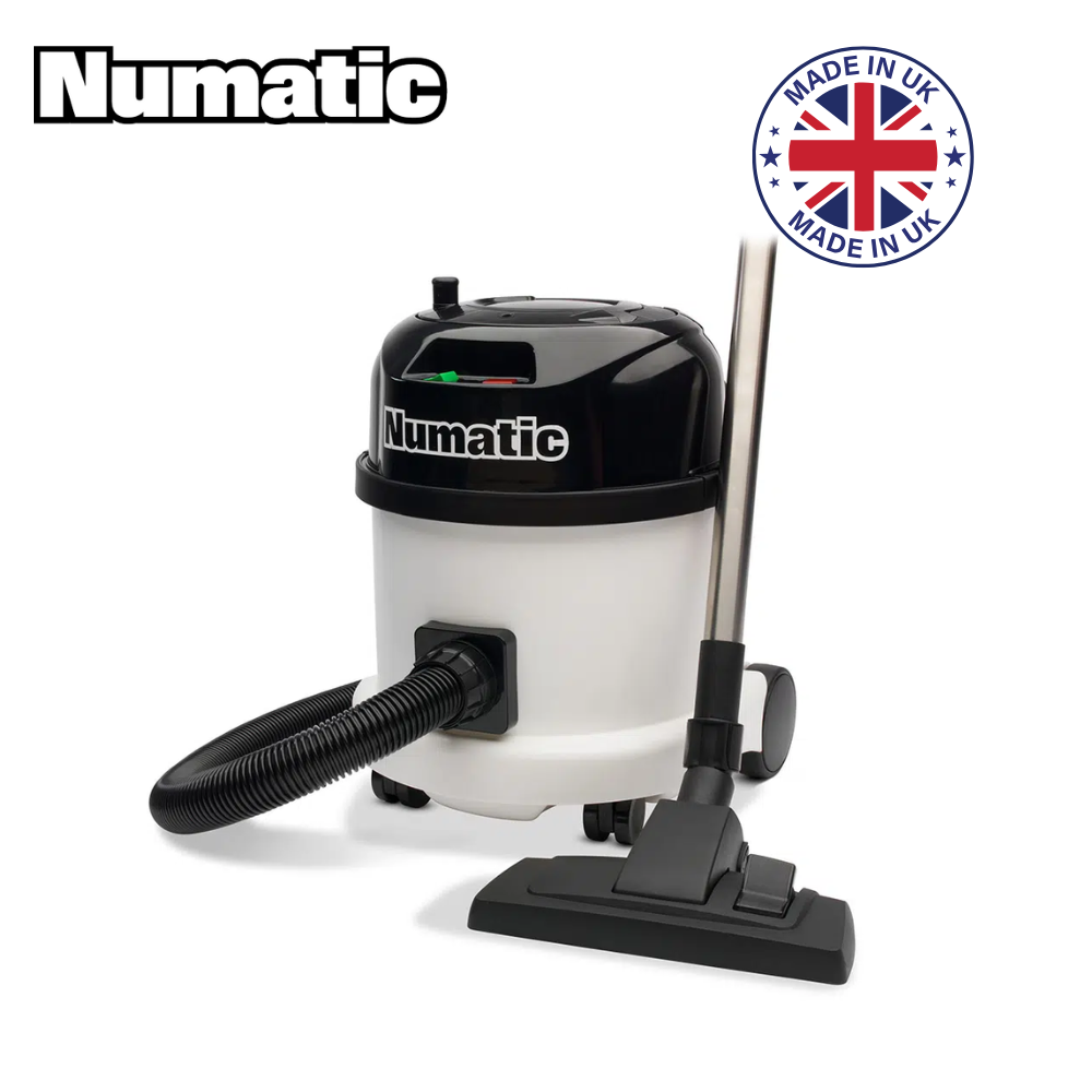 Numatic PPH320 H13 Hepa vacuum cleaner designed for clean rooms, ensuring 99.9% filtration efficiency for healthcare settings.