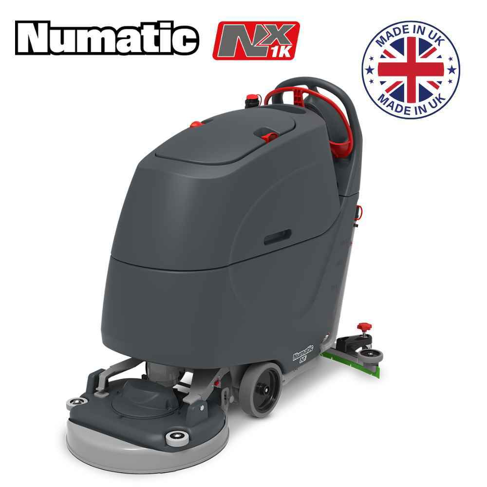 Numatic TBL6055T TwinTec Traction Cordless Floor Cleaning Scrubber Dryer Battery Powered NX1K