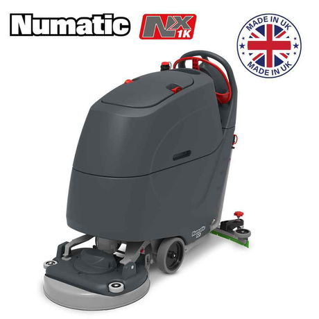 Numatic TBL6055T TwinTec Traction Cordless Floor Cleaning Scrubber Dryer Battery Powered NX1K