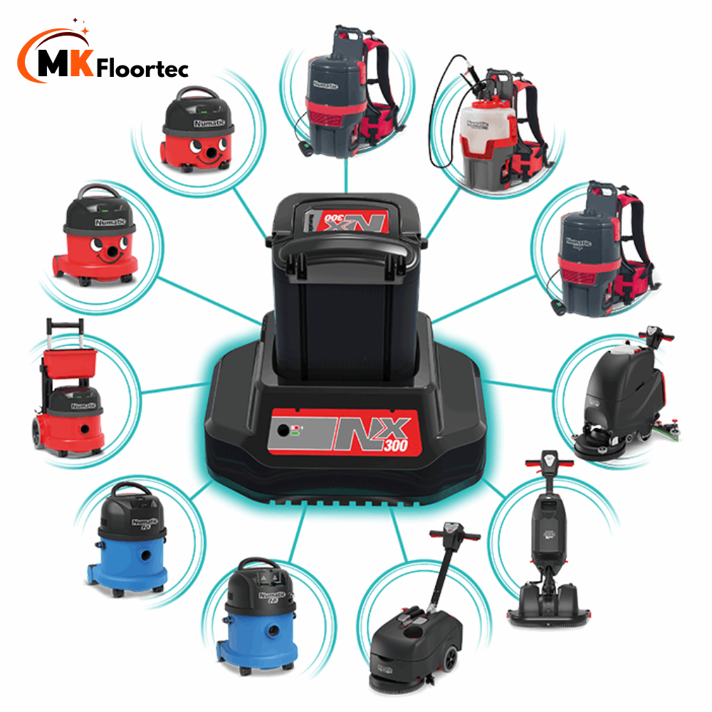 Numatic NX300 battery-powered cleaning machines