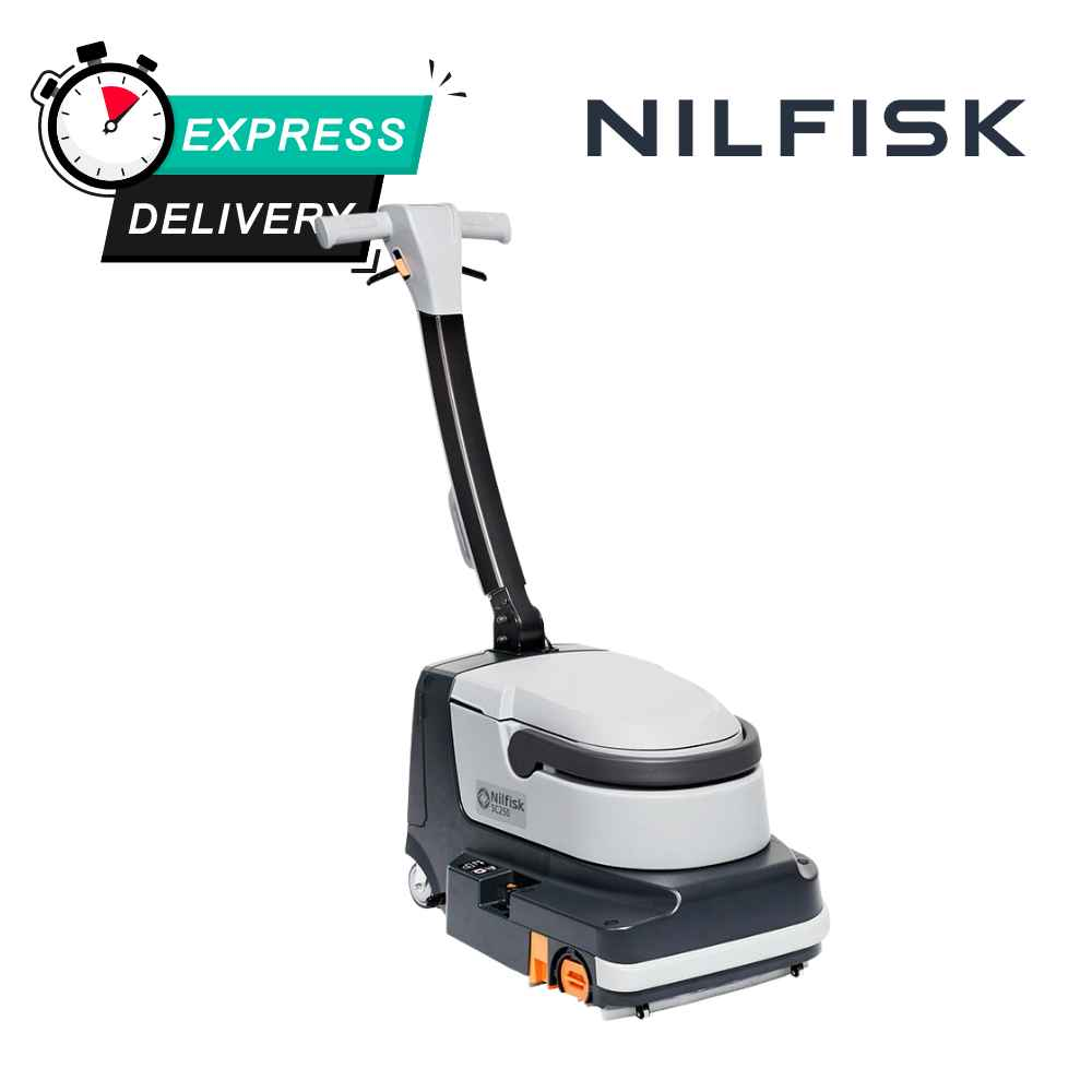 Nilfisk SC250 Scrubber Dryer Battery Powered Cordless Floor Cleaning Machine