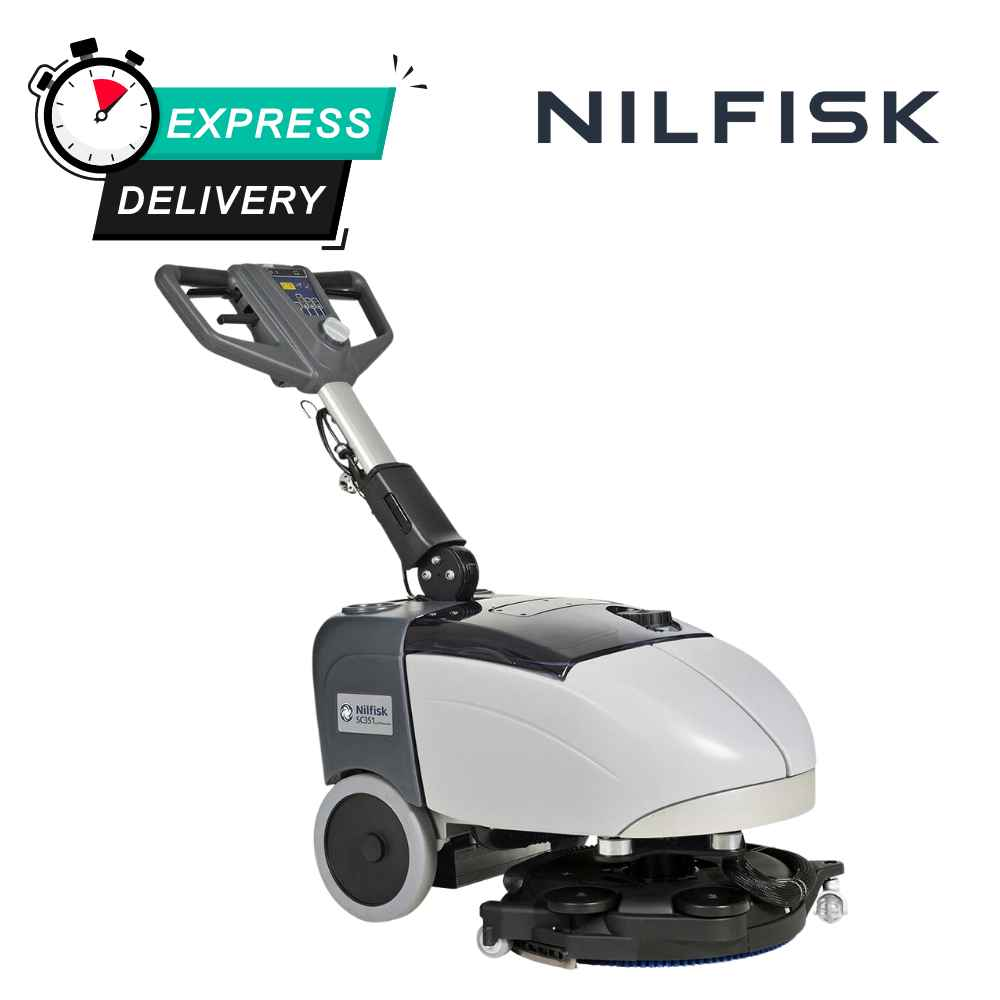 Nilfisk SC351 Scrubber Dryer Battery Powered Cordless Floor Cleaning Machine