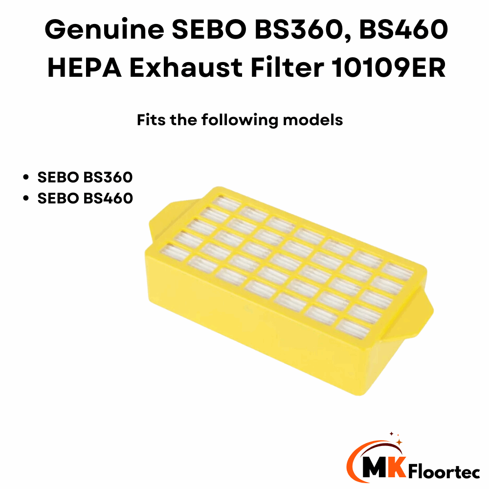 sebo 10109er hepa exhaust filter