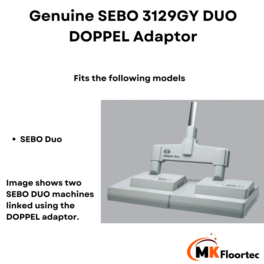Sebo Doppel-Duo Adaptor 3129GY - M.K. Floortec Services Ltd