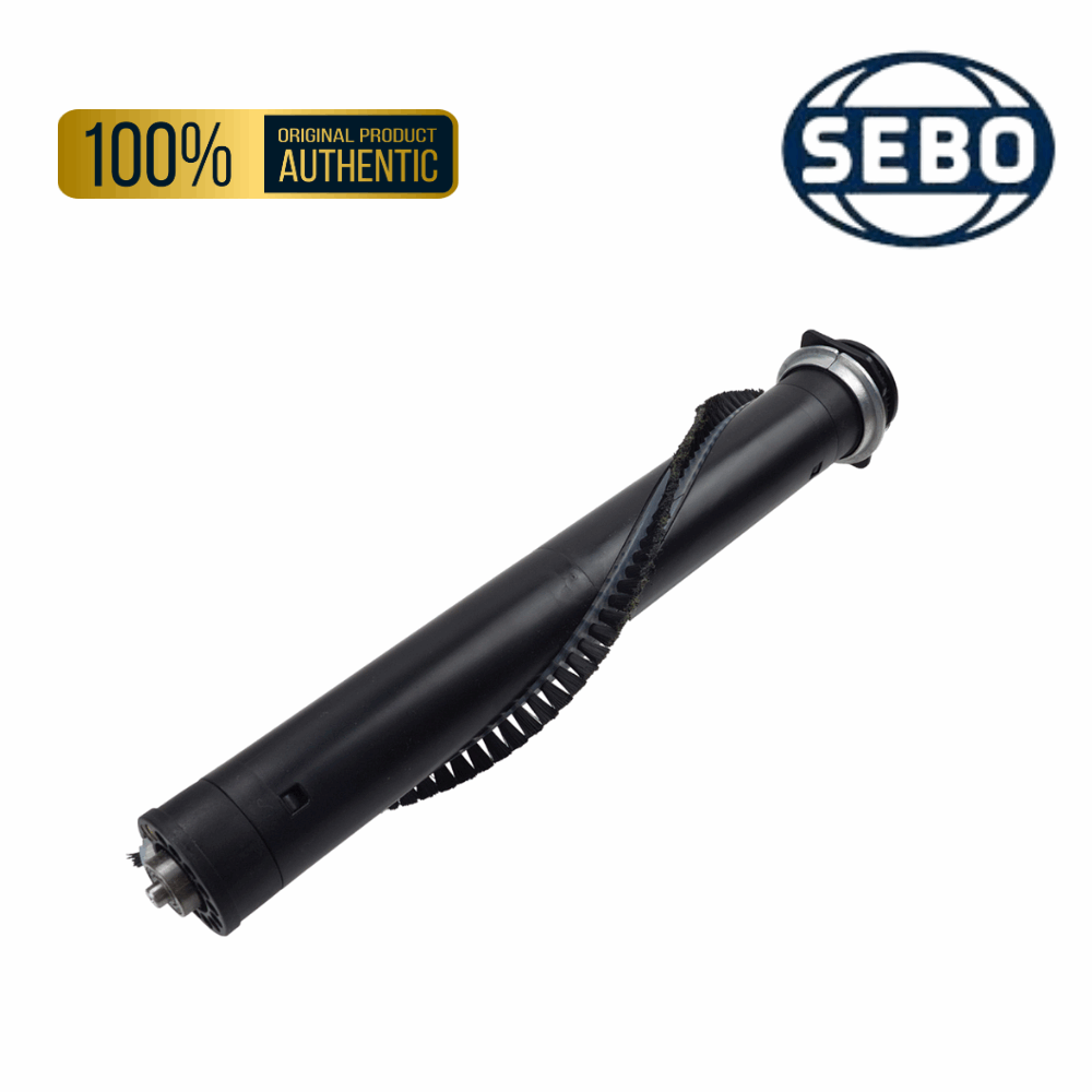 Sebo BS360 36cm brush roller, part number 4098ER, includes a black brush strip and an integrated belt pulley.