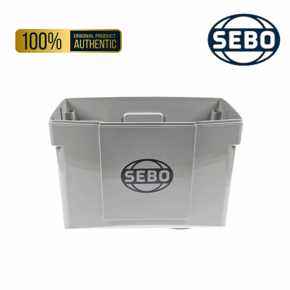 Main motor housing bucket for Sebo BS36, BS46 vacuum cleaners, part number 1967SE, compatible with Comfort models.