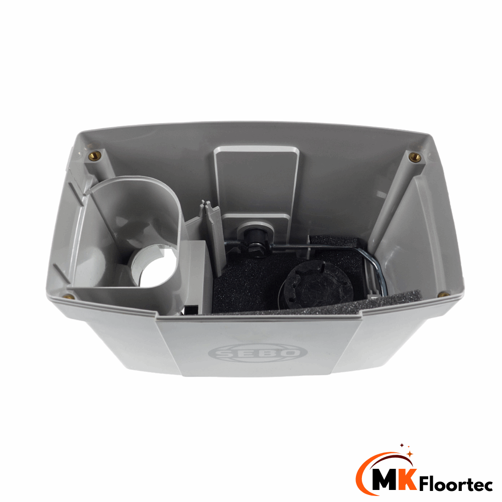 Sebo BS36, BS46 vacuum cleaner motor housing bucket, part number 1967SE, designed for BS36, BS46, and Comfort models.