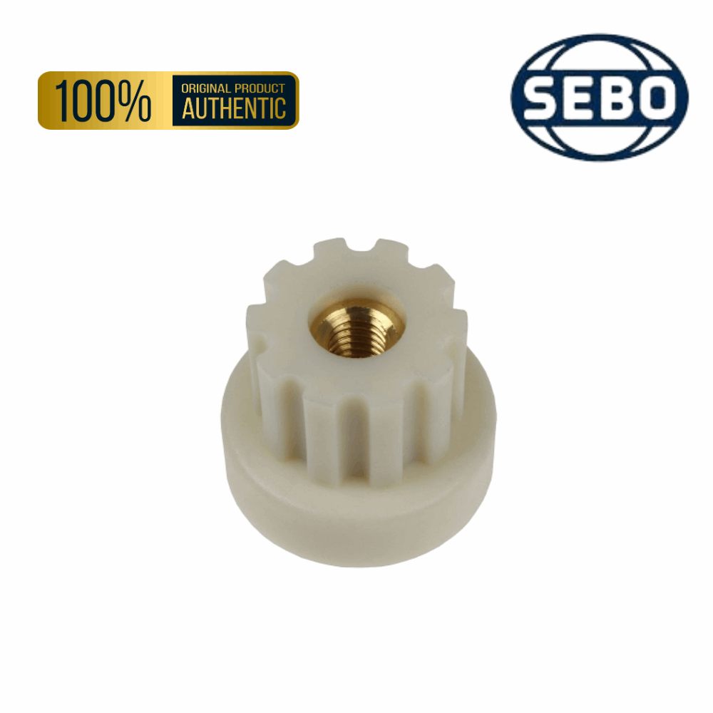 Genuine Sebo brush motor belt pulley, part number 2025, suitable for BS36 and BS46 vacuum cleaner models.