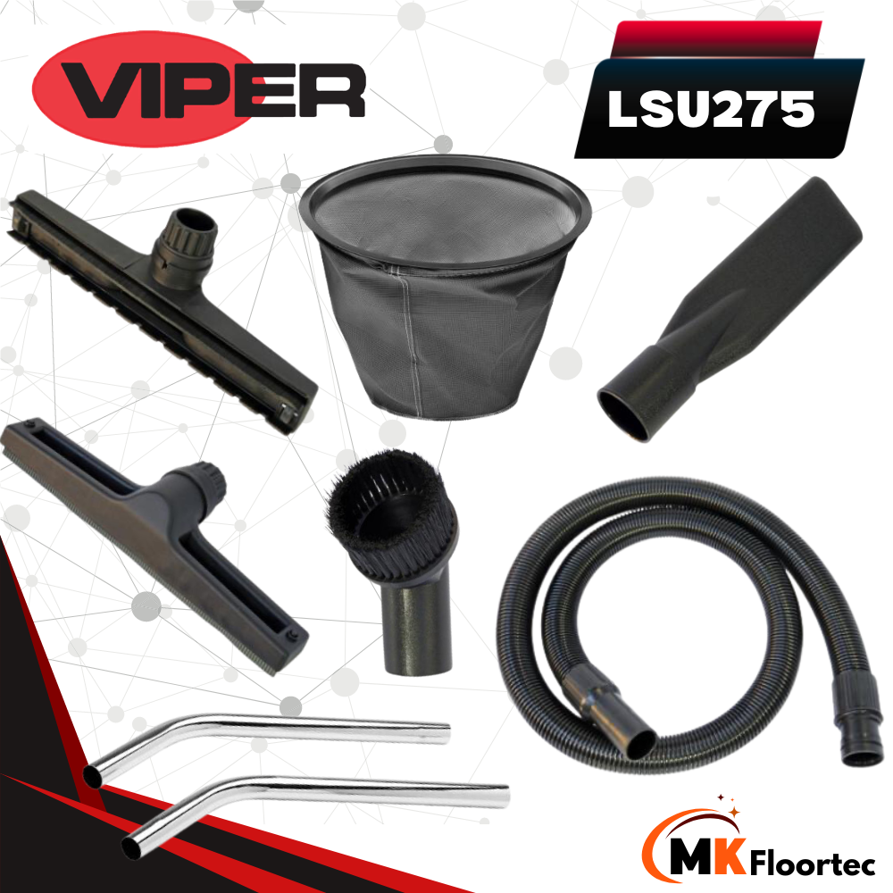 Viper LSU275 Wet & Dry Vacuum Cleaner Twin Motor 75 Litre - M.K. Floortec Services Ltd