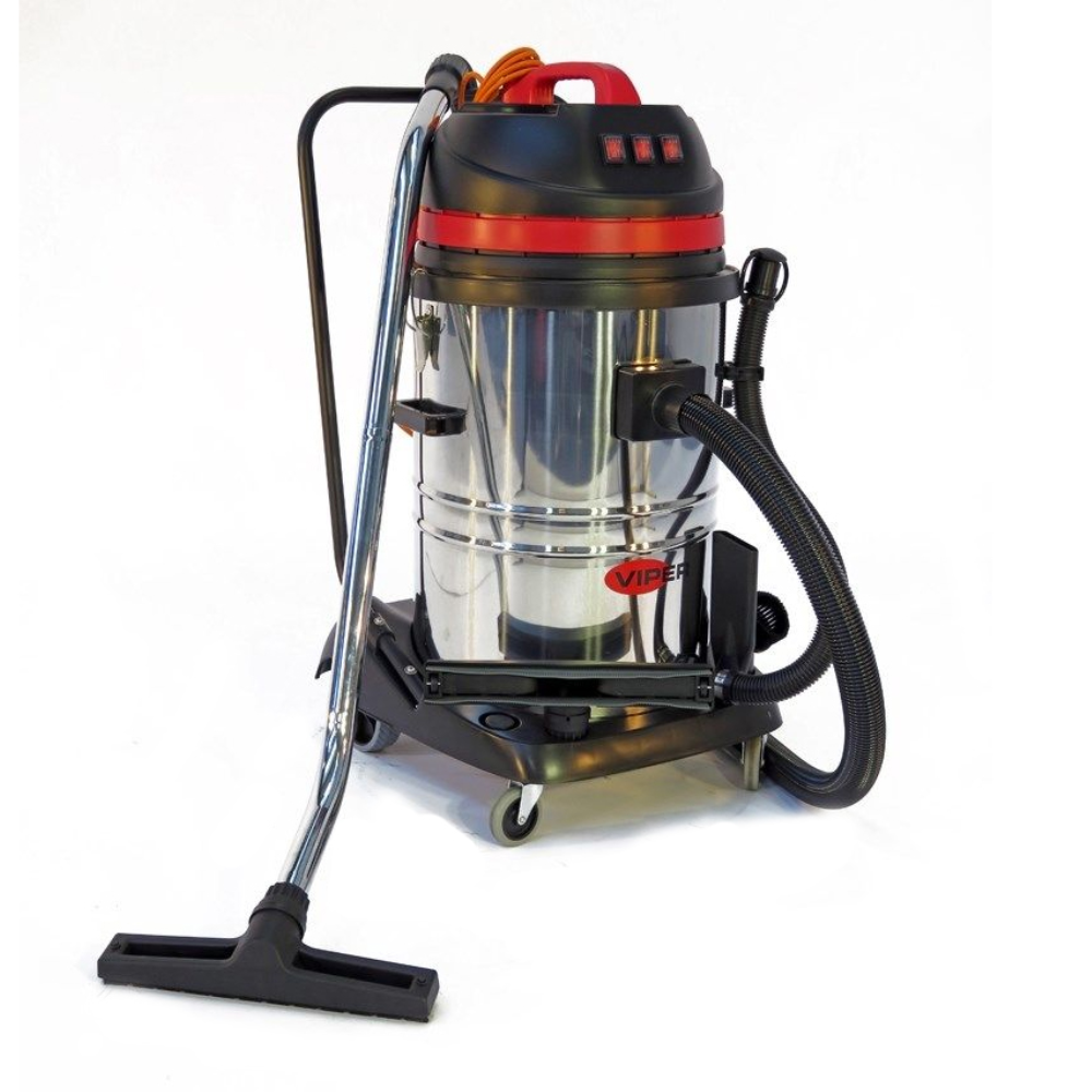 Viper LSU375 Wet & Dry Vacuum Cleaner Triple Motor 75 Litre - M.K. Floortec Services Ltd