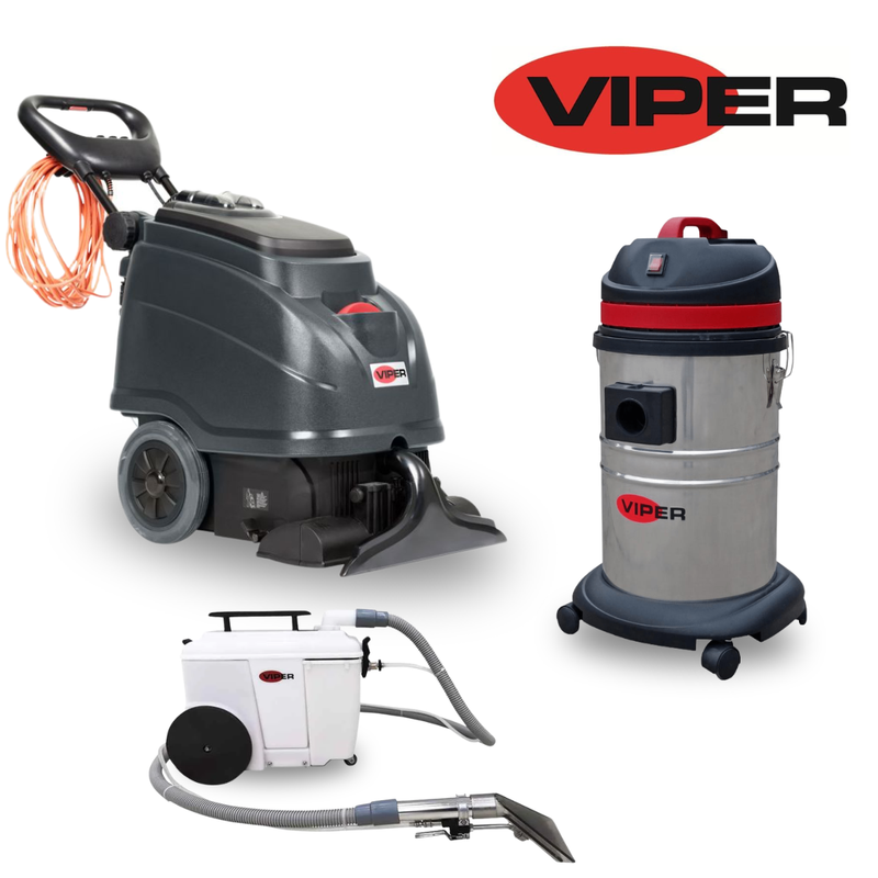 Viper Industrial Vacuums & Carpet Cleaners