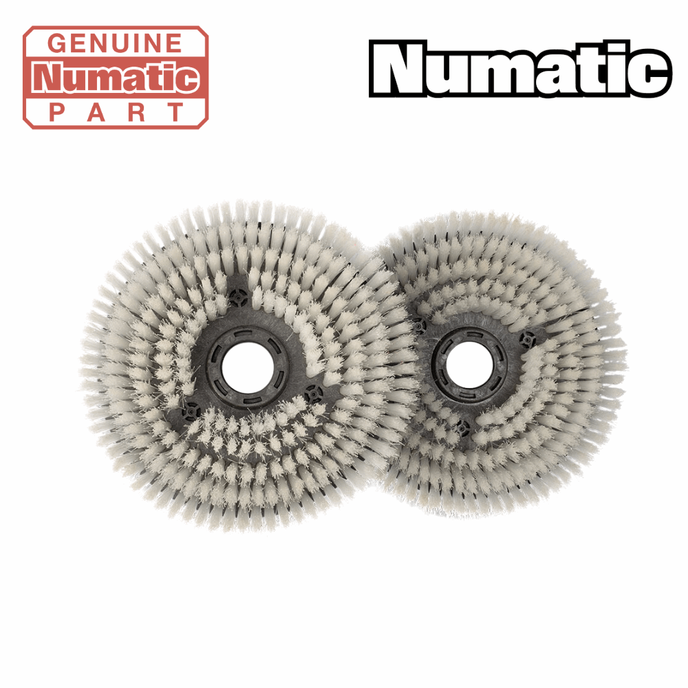 Numatic 911931 NUC244 NX White Nyloscrub scrubber dryer floor brushes