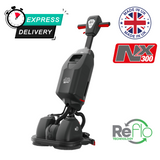 Numatic 244NX Compact Battery Scrubber Dryer NUC244NX-RC NX300 Battery System