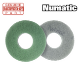 Numatic 244NX 220mm Green Twister Floor Cleaning / Polishing Pads (Pack of 2) 912355