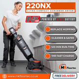 Numatic 220NX Nuclean Compact Industrial Floor Scrubber Dryer