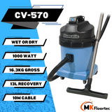 Numatic CV570 wet and dry vacuum cleaner specification