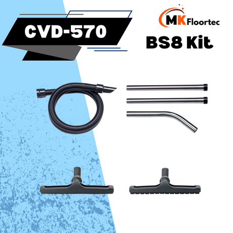 Numatic BS8 tool kit and attachments for CVD570 wet and dry vacuum cleaner