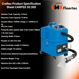 small powerful carpet cleaner machine