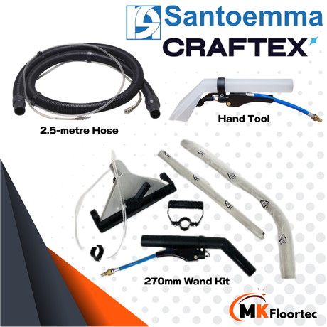 Craftex 14:270 (Santoemma Sabrina 500) Professional Carpet Cleaning Machine