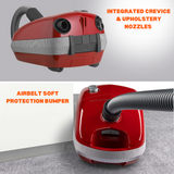 SEBO AIRBELT E1 Red ePower +Boost Cylinder Vacuum Cleaner 92623GB