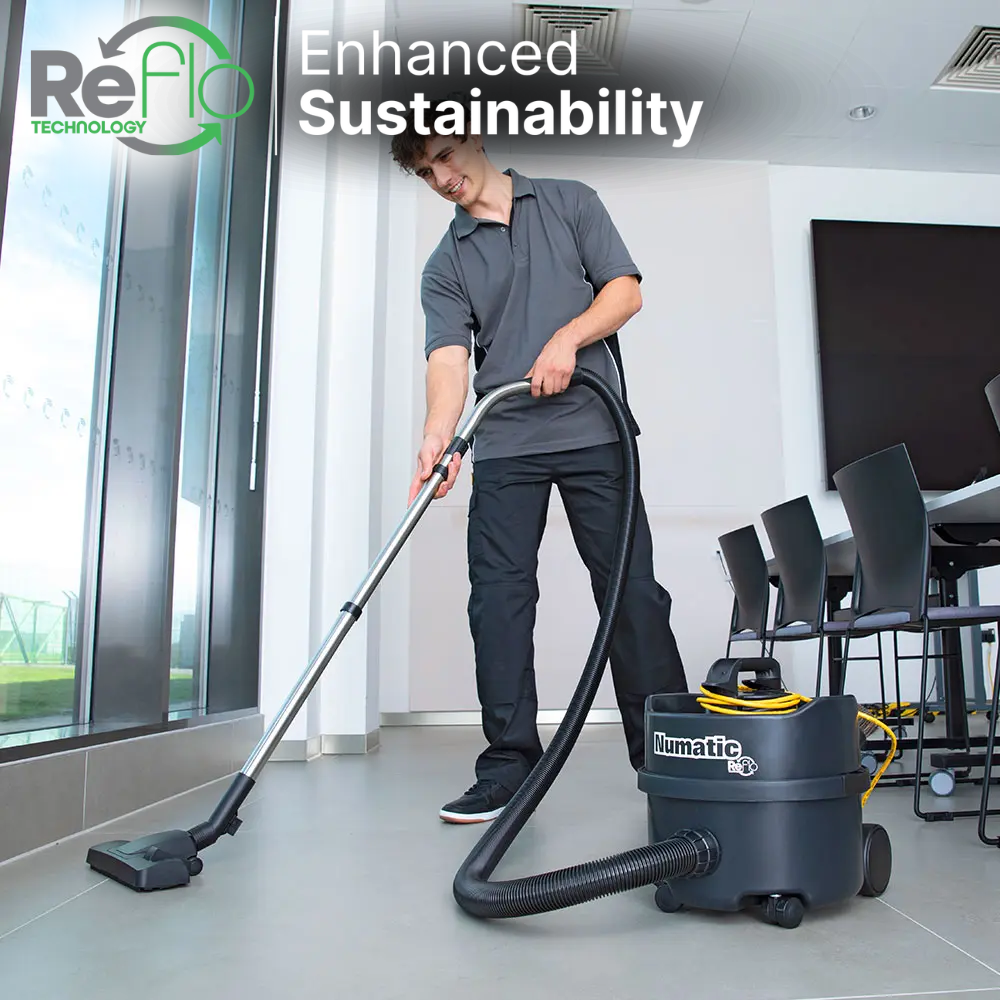 Numatic ERP180 Commercial Dry Vacuum Cleaner Eco Reflo Sustainable