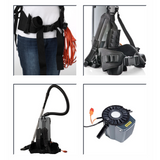 Nilfisk GD5 HEPA Back Pack Mains Powered Vacuum Cleaner Rucksack Vac