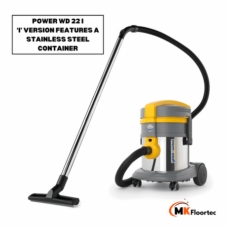 Ghibli & Wirbel Power WD 22 P Wet & Dry Professional Vacuum Cleaner