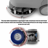 Ghibli & Wirbel ROYAL 15 M 38 BC Scrubber Dryer Lithium Plus Battery Powered Compact Floor Cleaning Machine