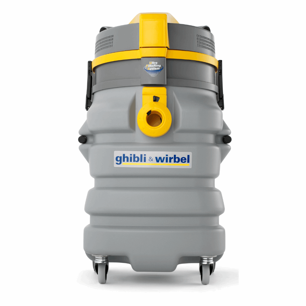 Ghibli & Wirbel POWER WD 90.2 PD SP: a reliable vacuum for wet and dry cleaning, perfect for professionals and DIY projects. 