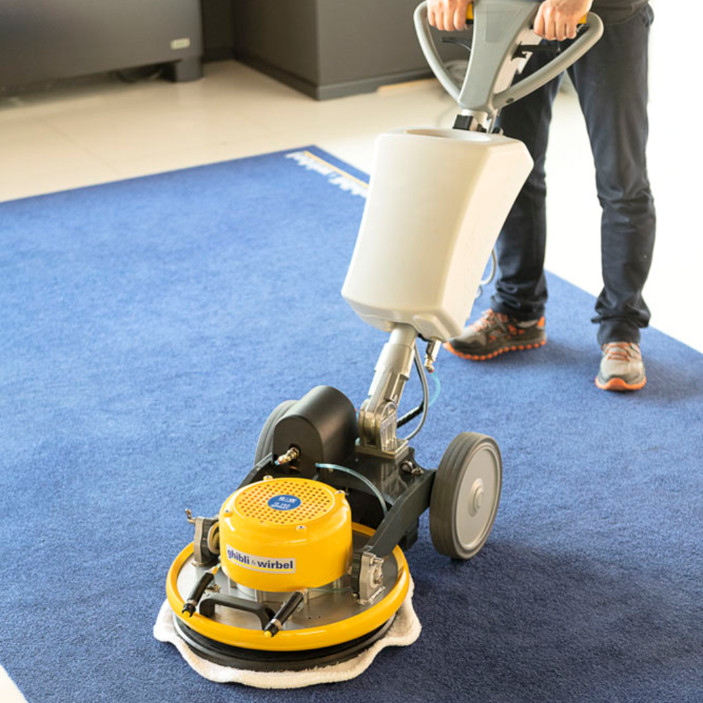 Ghibli & Wirbel 0 143 Spray Single Disc Orbital Rotary Hard Floor & Carpet Cleaning Machine