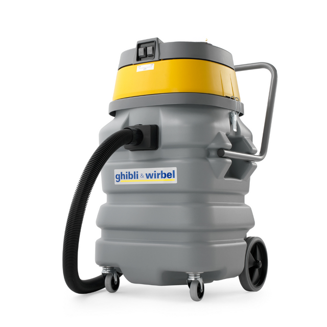 Ghibli & Wirbel AS 60 PD SP, a powerful industrial vacuum with three motors and a 90-litre shock-proof container for car valeting