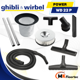 Ghibli & Wirbel Power WD 22 P Wet & Dry Professional Vacuum Cleaner