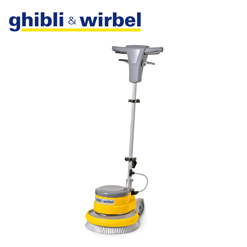 Ghibli & Wirbel SB 133 Single Disc 13-Inch Rotary Floor Scrubber & Carpet Cleaning Machine