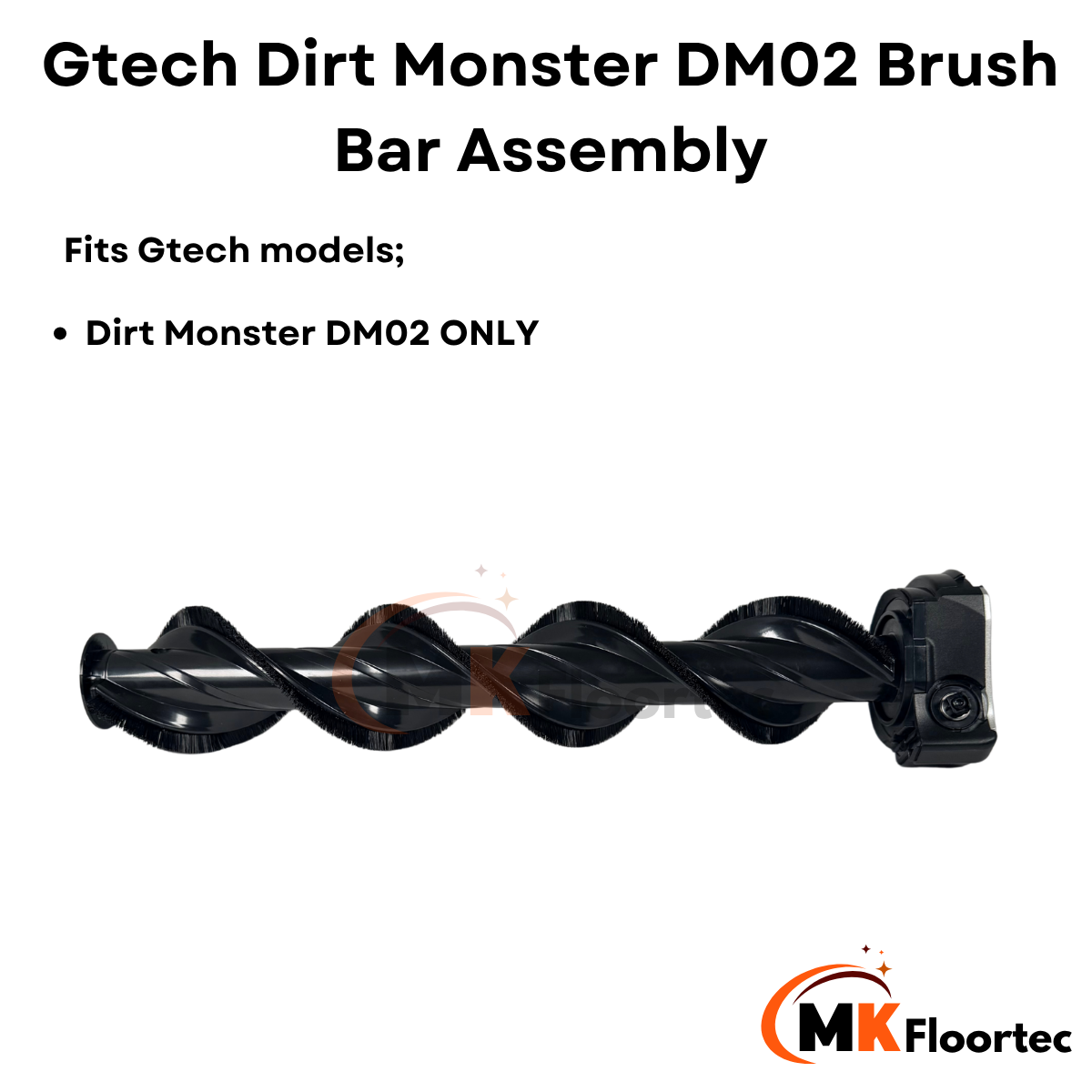 Gtech Dirt Monster DM02 Brush Bar Assembly