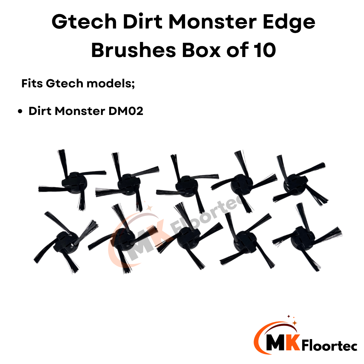 Gtech Dirt Monster Edge Brushes