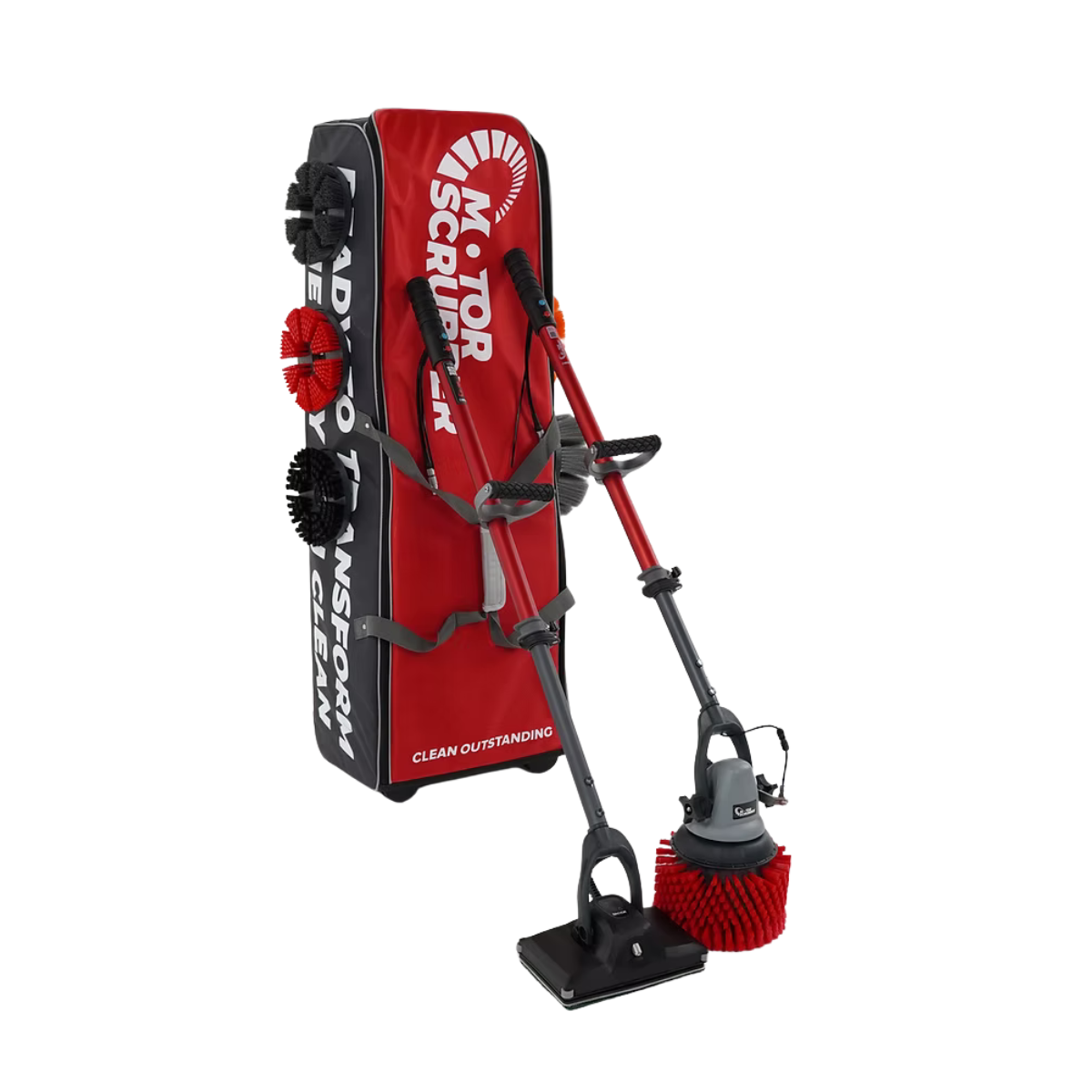 MotorScrubber M-Case Pro+ Cleaning Kit Including Shock