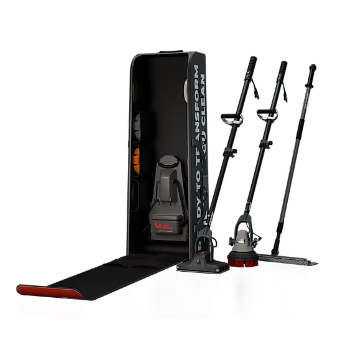 MotorScrubber M-Case Pro+ Cleaning Kit Including Shock